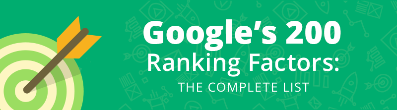 Google Ranking Factors Banner 2