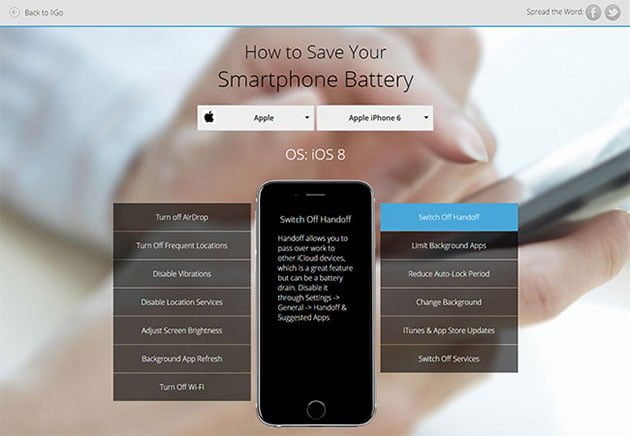 How To Save Your Smartphone Battery Case Study