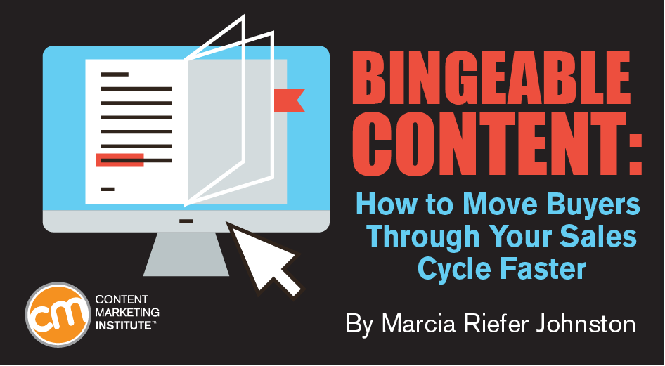 bingeable content move buyers sales cycle faster