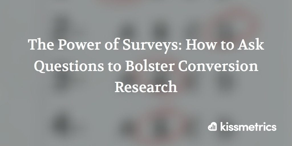 power of surveys cover image