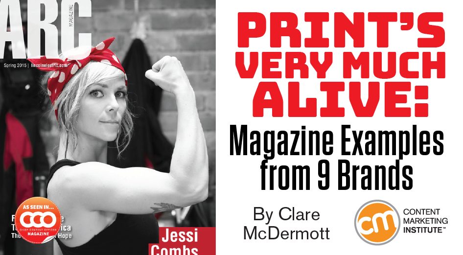 print alive magazine examples brands