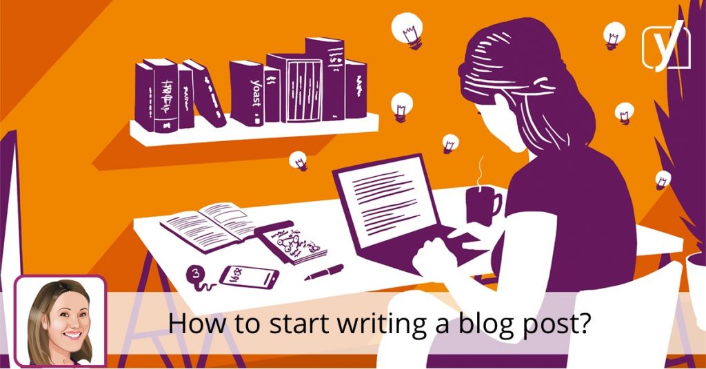 start writing blog post FB