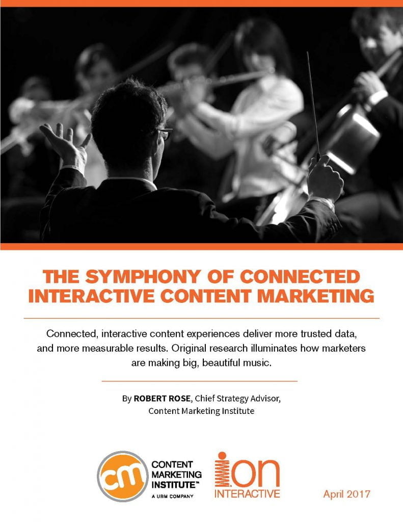 symphony connected interactive content marketing