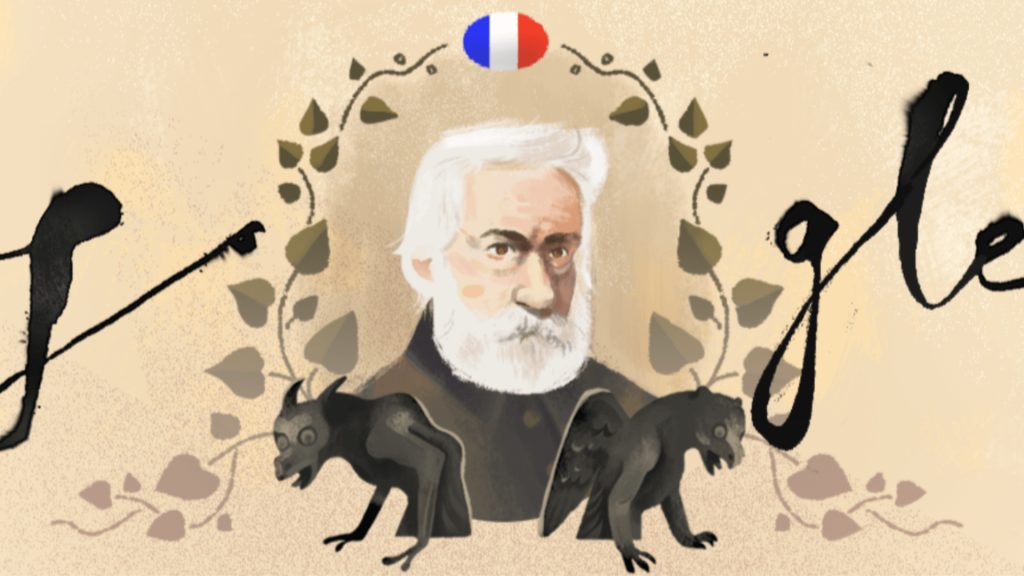 Victor Hugo doodle