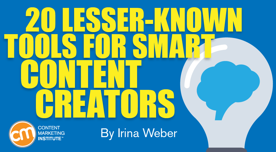 tools smart content creators
