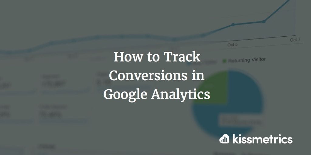 track conversions in google analytics