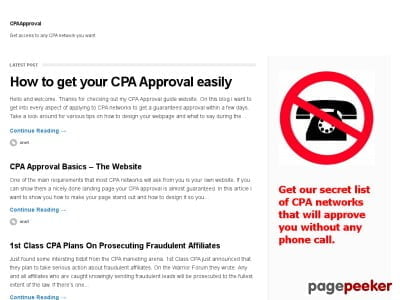 approval cpa guide seo