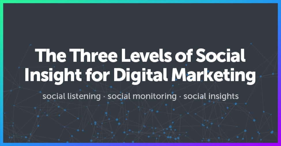 The 3 levels of social insights for digital marketing | Good ... - 