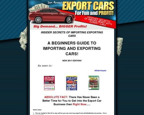 Export and Import Car Business