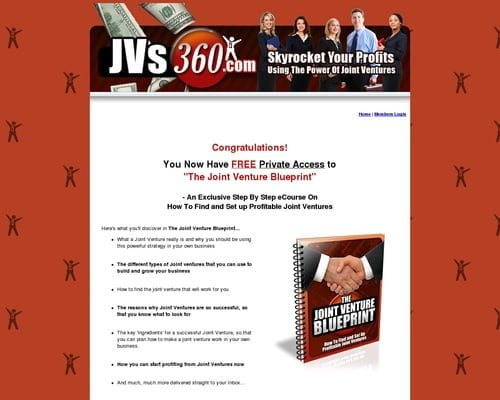 JVs360.com - Skyrocket Your Profits Using The Power Of Joint Ventures