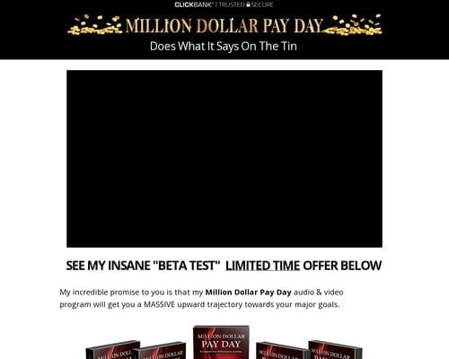 Million Dollar Pay Day CB | Mind Power Riches