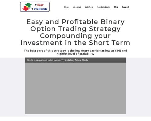 Easy And Profitable Binary Option Trading Strategy