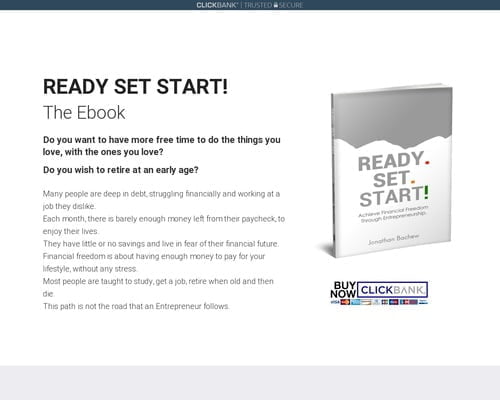 READY SET START – The Ebook