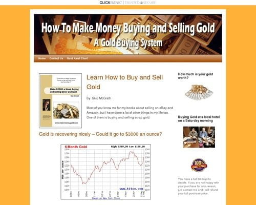 How To Make Money Buying and Selling Gold – Gold Buying System