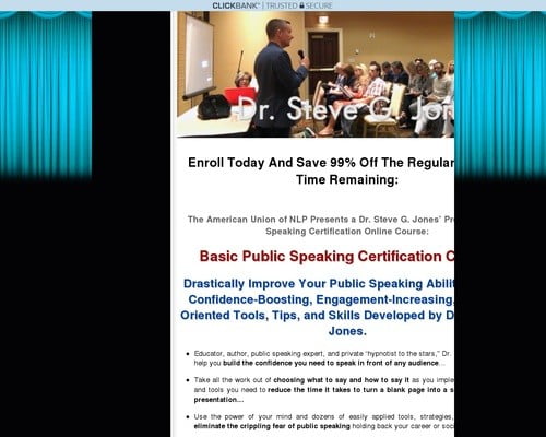 Basic Public Speaking Certification Course