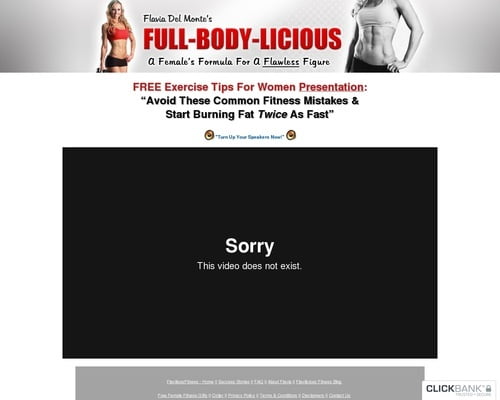 Flavia Del Monte's Weight Loss and Fitness For Women - Get A Flawless Female Figure