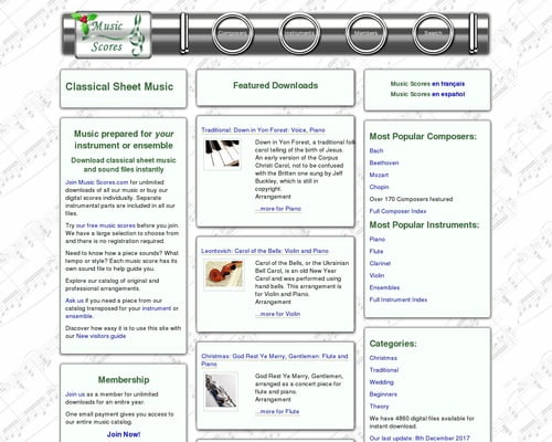 Music Scores.com.