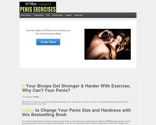 Penis Exercises – A Healthy Book for Enlargement, Enhancement, Hardness, & Health