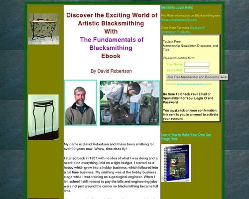 The Fundamentals of Blacksmithing, Ebook in pdf format