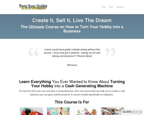 Turn Your Hobby Into A Business