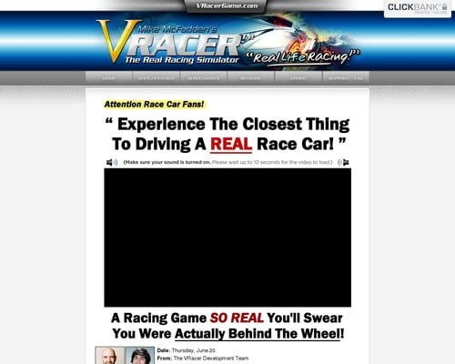 Vracer Car Racing Game: Top Aff Makes $2800/day! ~7.65% Conversions