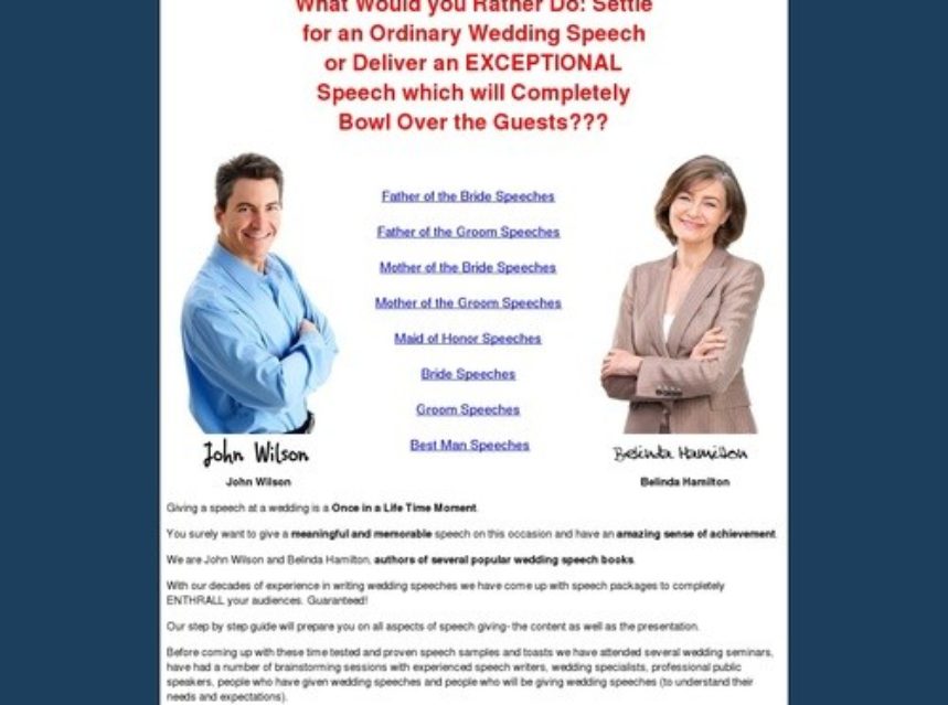 Wedding Speeches for All 8211 Wedding Speeches