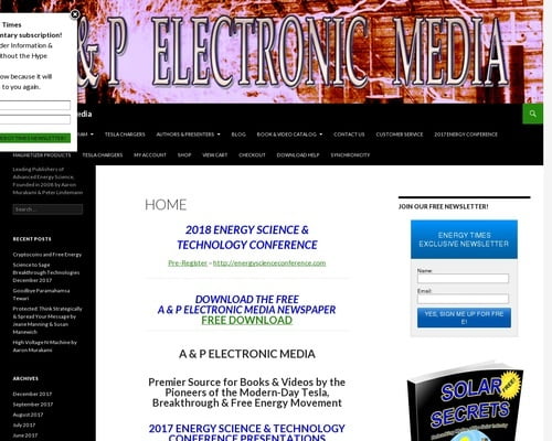 home - A & P Electronic Media