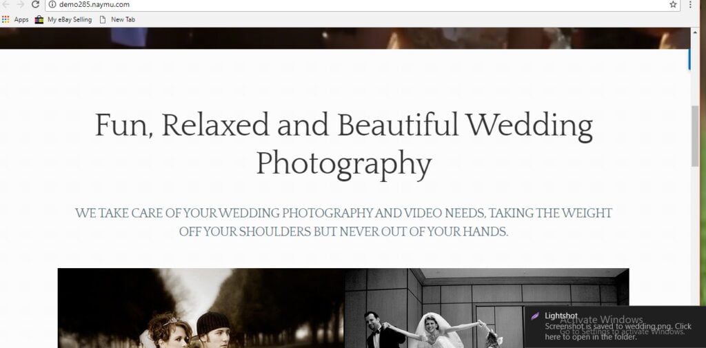 AWESOME WEDDING PHOTOGRAPHY & VIDEO WEBSITE  Free Installation + Free Hosting