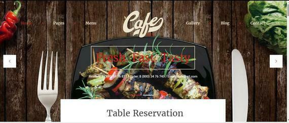 Bespoke Mobile Friendly Restaurant Website Web Design Service + Free Hosting!