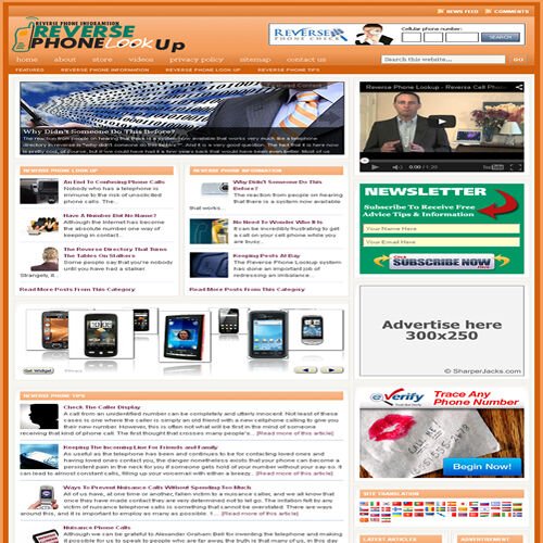 Established 'PHONE TRACKING' Affiliate Website Turnkey Business (FREE HOSTING)