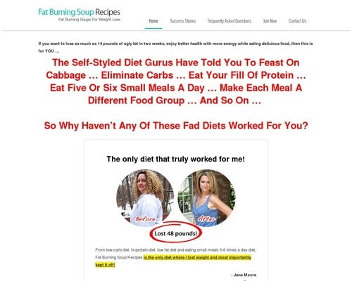 Fat Burning Soup Recipes For Weight Loss | Lifetime Commissions!