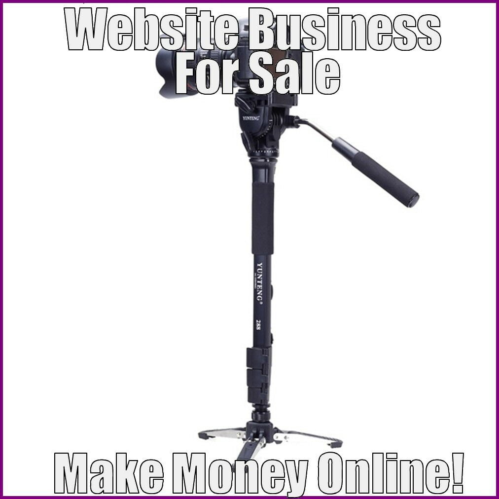 Fully Stocked MONOPODS Website Business|FREE Domain|FREE Hosting|FREE Traffic
