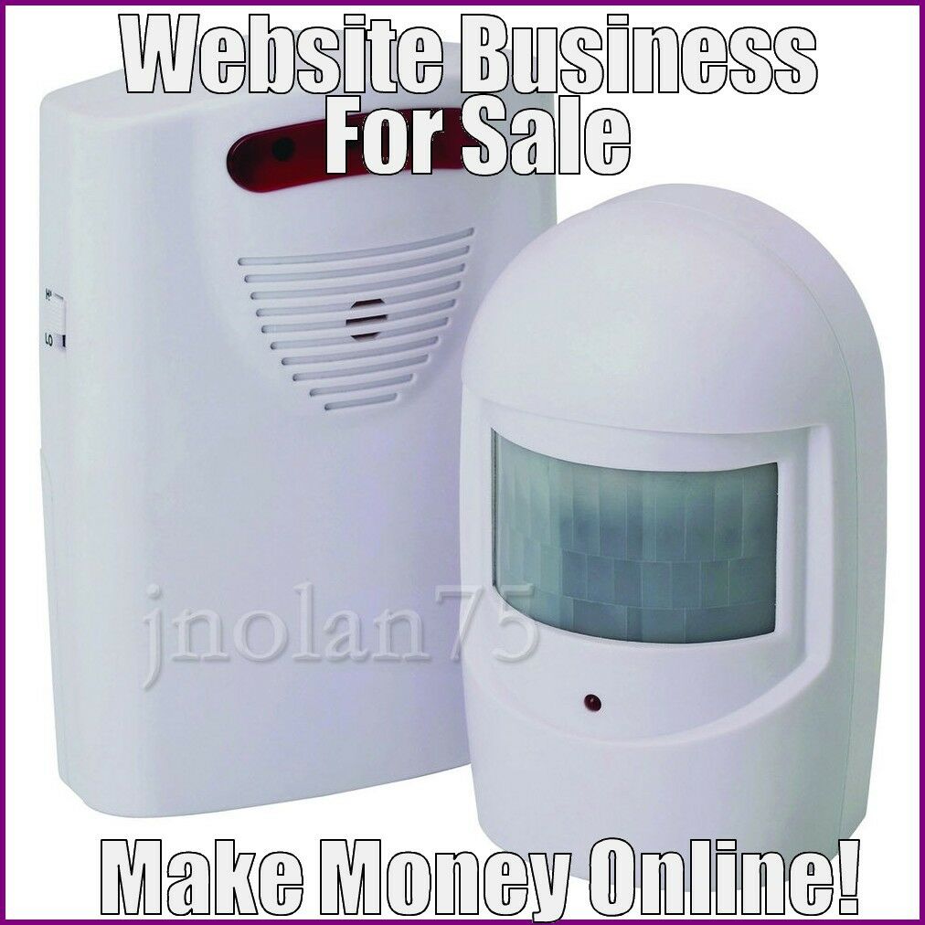 Fully Stocked MOTION DETECTORS Website Business|FREE Domain|FREE Hosting|TRAFFIC