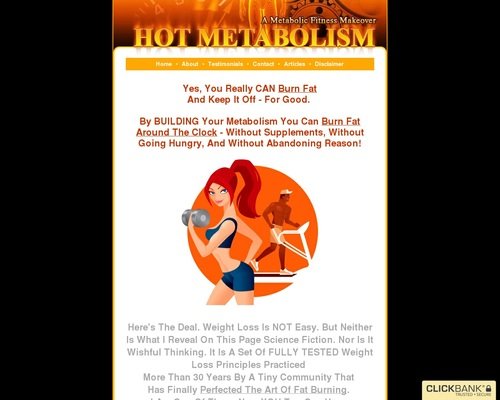 Hot Metabolism