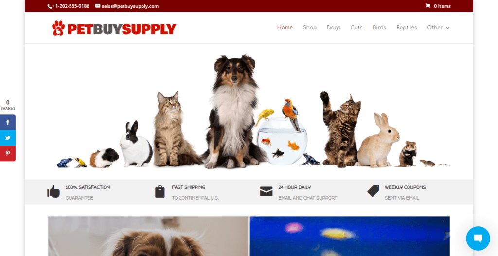 PREMIUM Pet Supplies Website Store - 12k Products, Dropship - US Supplier