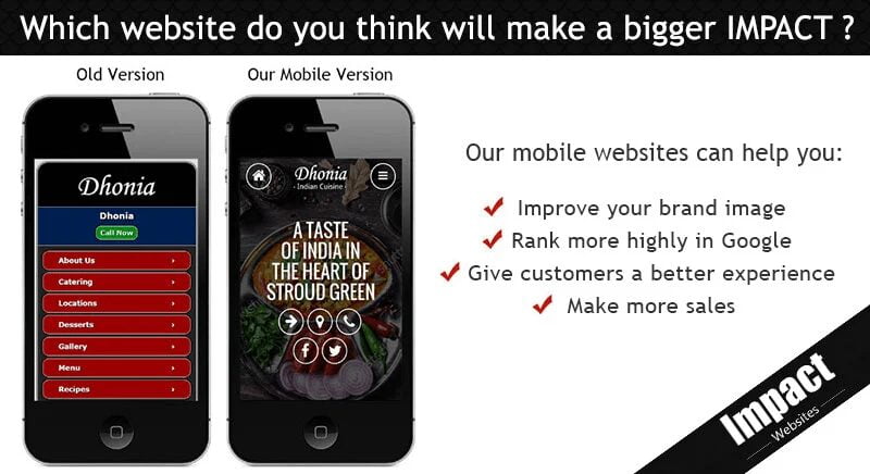 Stunning Mobile Website Design For Your Business (Bronze Package)