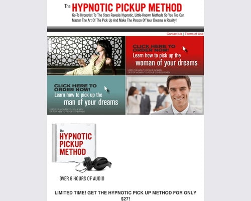 The Hypnotic Pickup Method