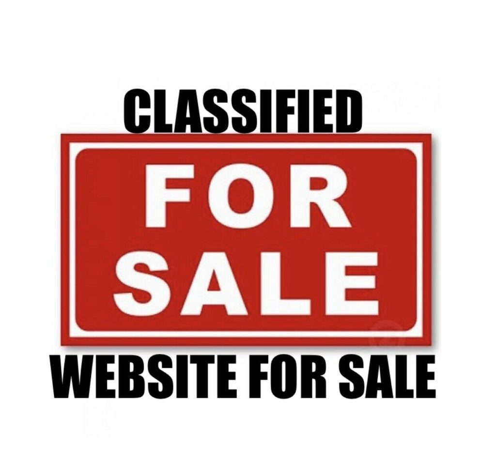Website Ready - Classified Website For Sale. Online Business. Work From Home