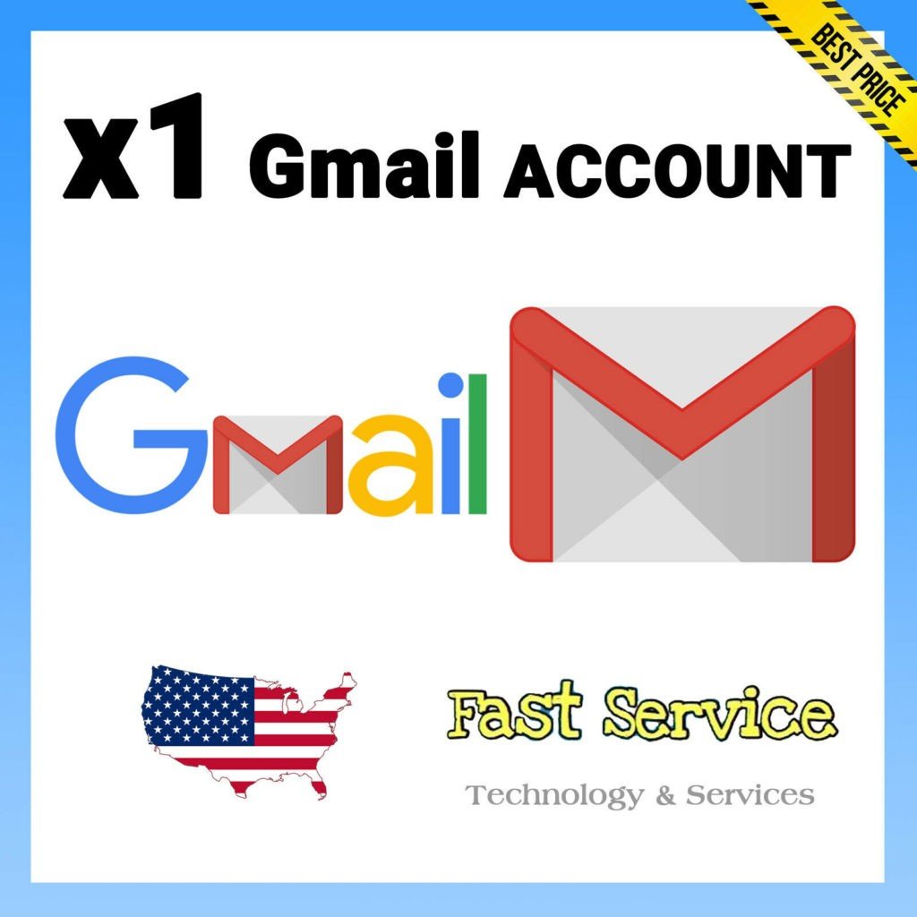 ✅ 1 USA Gmail Google Accounts ✅ For Only $0.99 ✅
