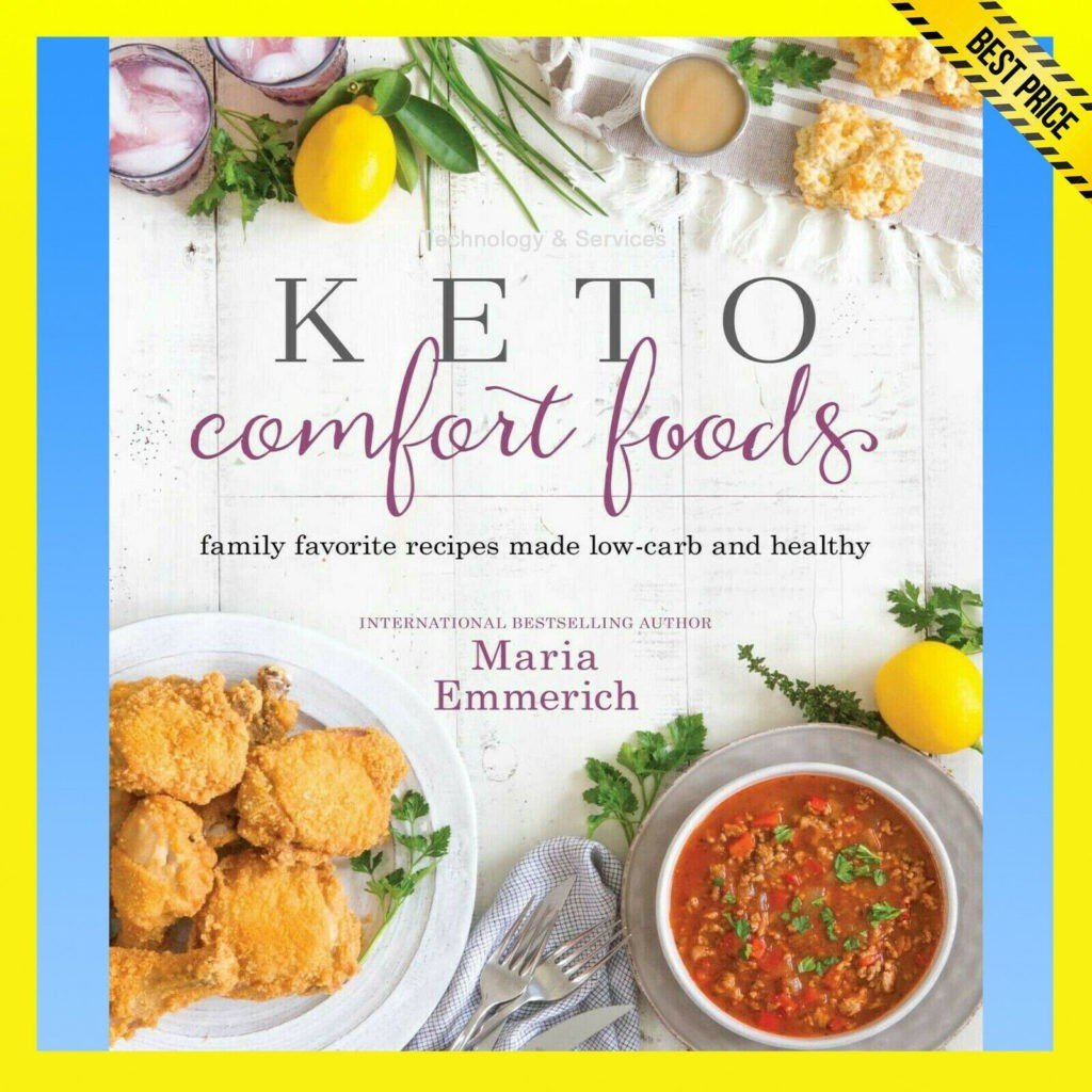 ✅ Keto Comfort Food ✅ Family favorite recipes made low-carb and healthy ✅ E-BOOK