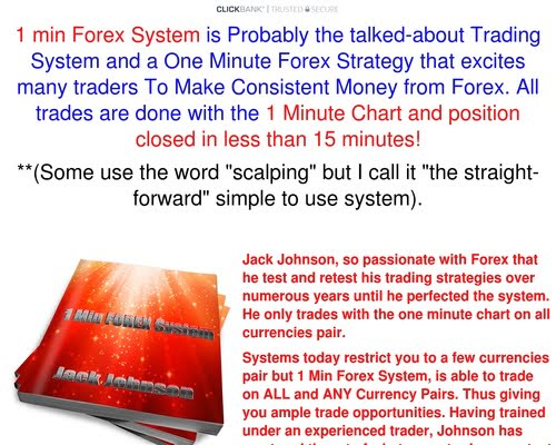1 Min Forex System - Trade With 1 Minute Chart