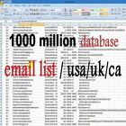 1000 Million Database Email Marketing List (new active) & Free Sending Method