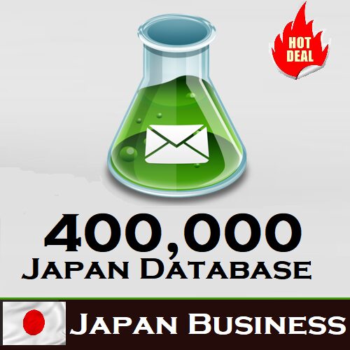 400,000 Japan Company Business Email Database