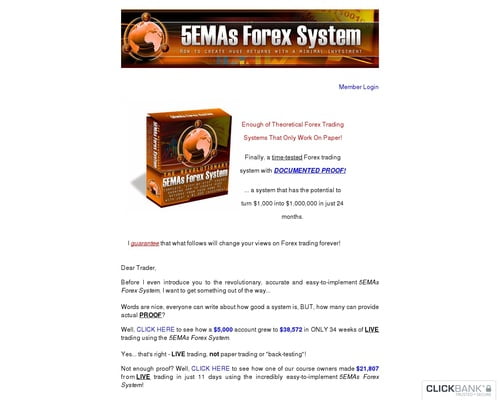 5 Emas Forex Trading System.