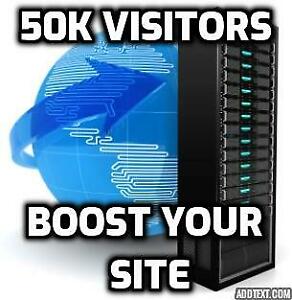 50K New Human Website Visitors