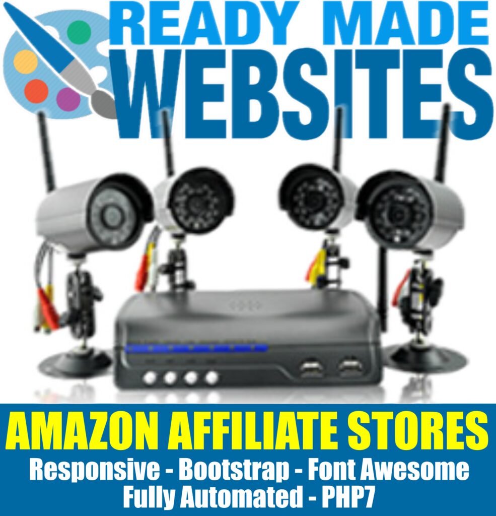 Amazon Affiliate Automated CCTV Store OR Any Niche