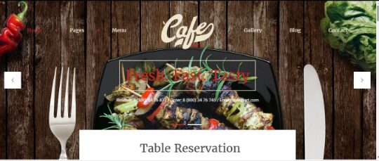 Bespoke Mobile Friendly Restaurant Website Web Design Service + Free Hosting