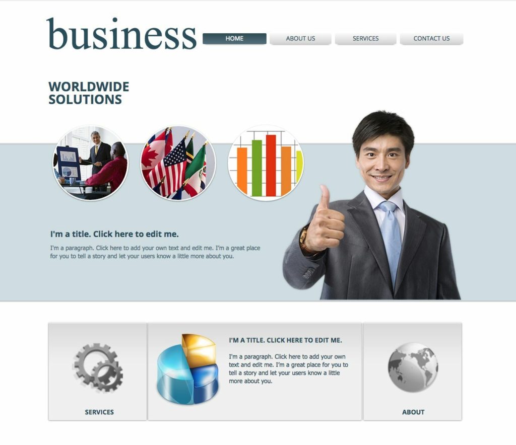 Business Web Design, Office Website Design