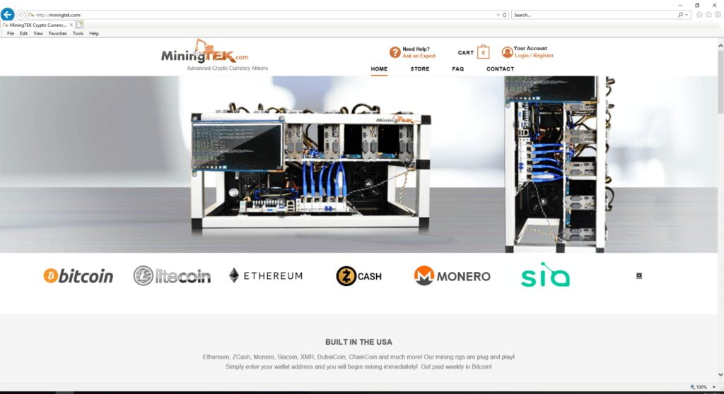 ESTABLISHED Online Crypto Mining Company For Sale - Turnkey +Domains +Customers