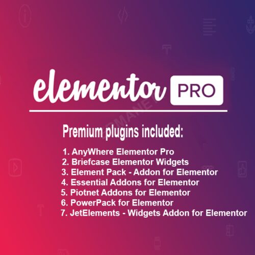 Elementor PRO 2.6.5 ( Last Version )⭐ Complete Pack 7 Addons ⭐ 100 templates